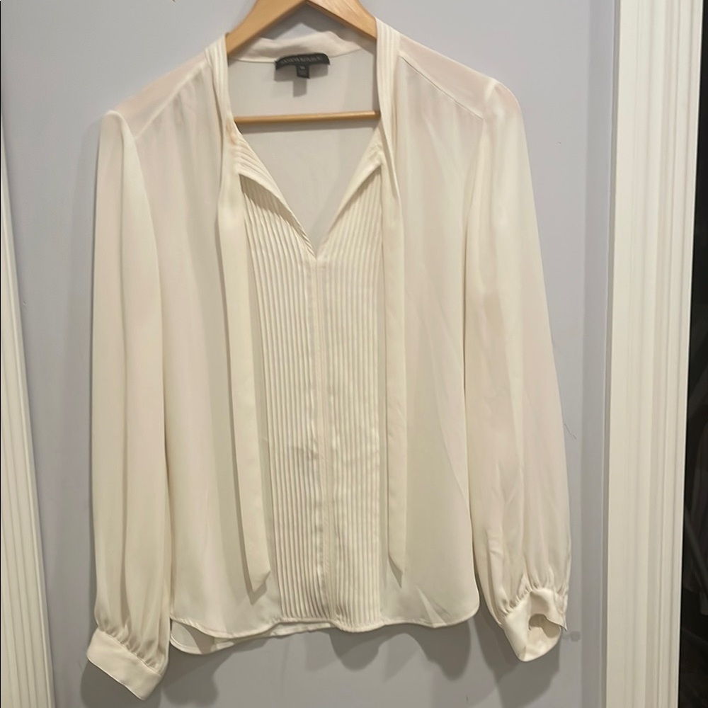 Elegant Ivory Blouse
